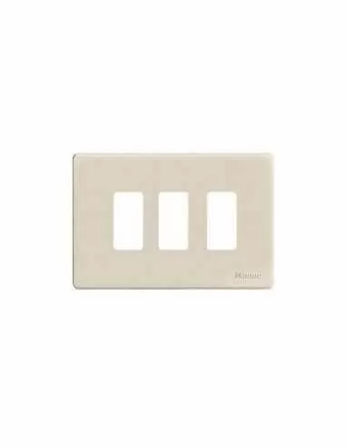 Placa resina Bticino 503/3a/r magic 3p